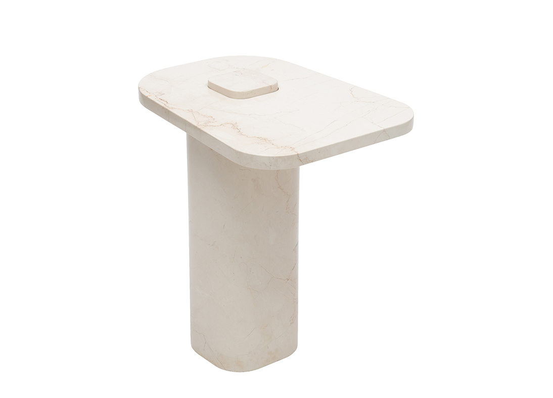 Petite Side Table White